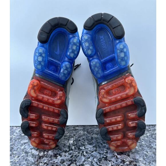 Nike Air Vapormax Plus Sneakers Metallic Silver Gray Blue Black Red Mens Sz 10.5 main image 6